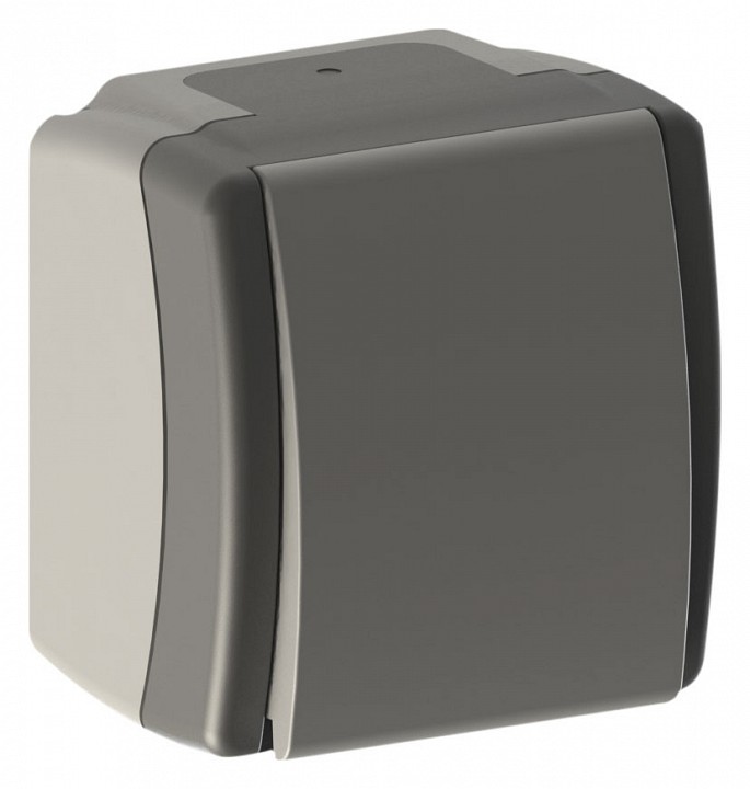 Выключатель одноклавишный влагозащищенный Mono Electric Octans IP54 154-020001-100, фото 2