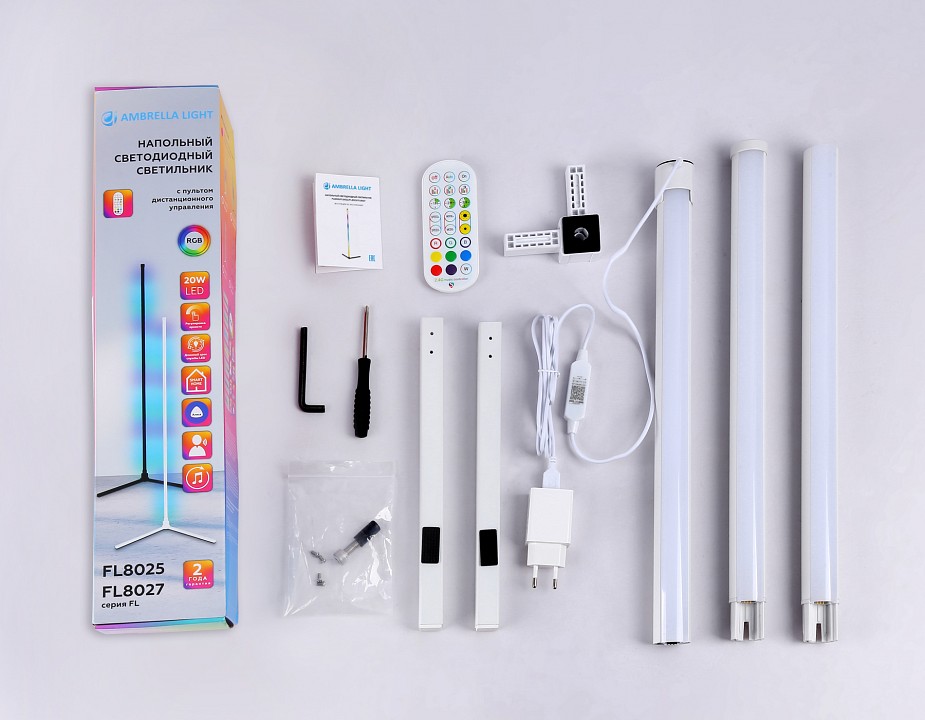 Торшер Ambrella Light FL FL8020, фото 3
