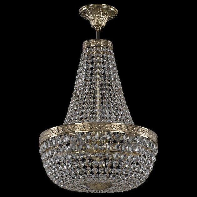 Люстра на штанге Bohemia Ivele Crystal 1911 19111/H2/35IV G, фото 1