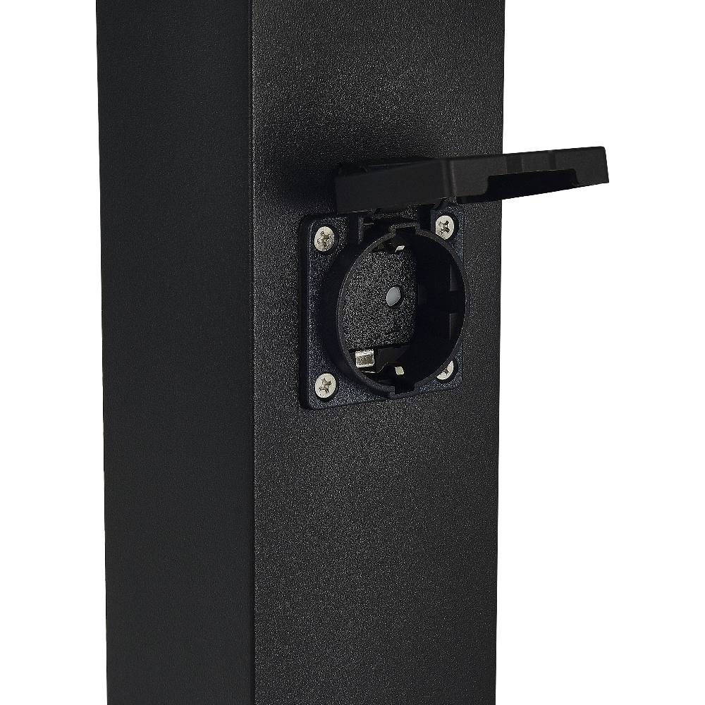 SL9012.405.00 Столб уличный 2 розетки ST-Luce черный 3500W SOCKET, фото 4