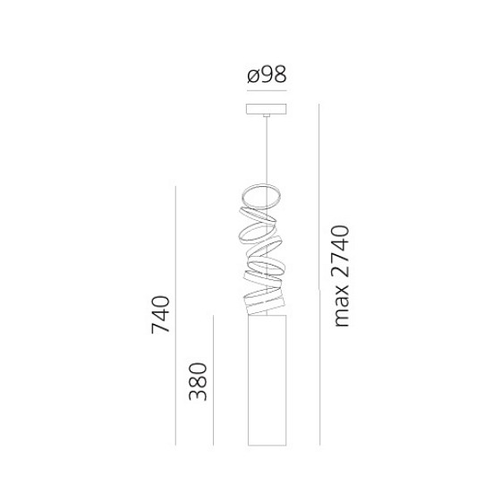 Подвесной светильник Artemide Decompose DOI4600A80, фото 8
