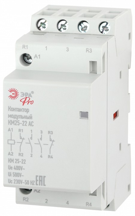 Контактор модульный Эра КМ NO-902-299