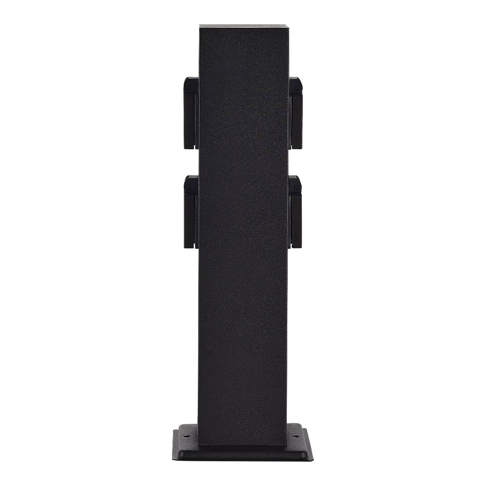 SL9012.415.00 Столб уличный 4 розетки ST-Luce черный 3500W SOCKET, фото 3