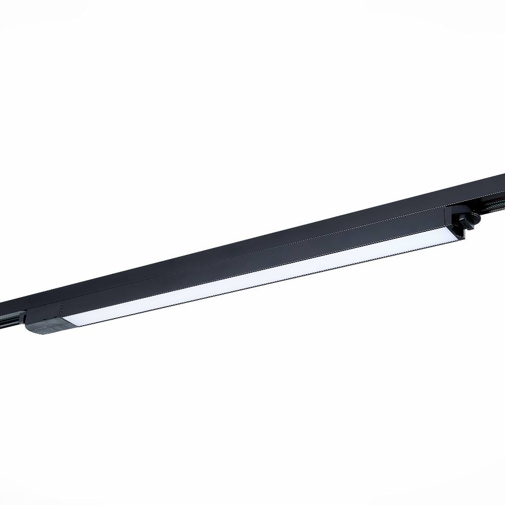 ST366.438.24 Св-к трек. Черный LED 1*24W 3000K 2 352Lm Ra>98 120 IP20 L600xW34xH33 180-240V BASE, фото 2