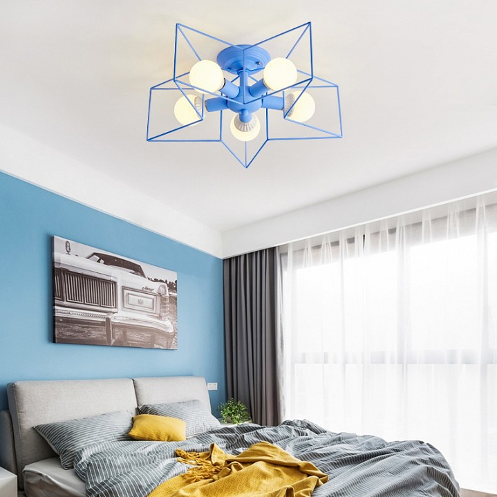 Потолочная люстра Imperiumloft Asteri Blue ASTERI01, фото 3
