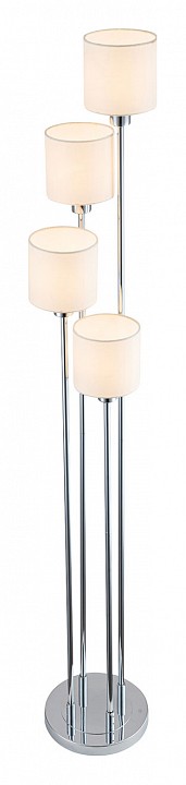 Торшер Escada Denver 1109/4 Chrome/Beige, фото 4