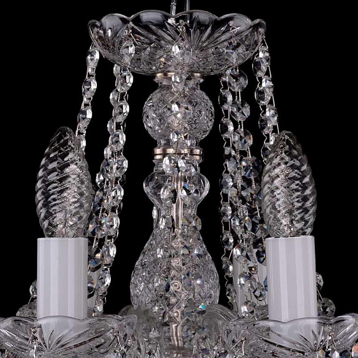Подвесная люстра Bohemia Ivele Crystal 1402 1402/10/160/Ni, фото 5