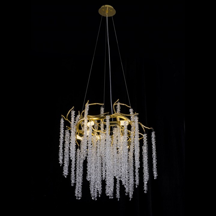 Подвесная люстра iLamp Savage 8813-D600 GD, фото 3