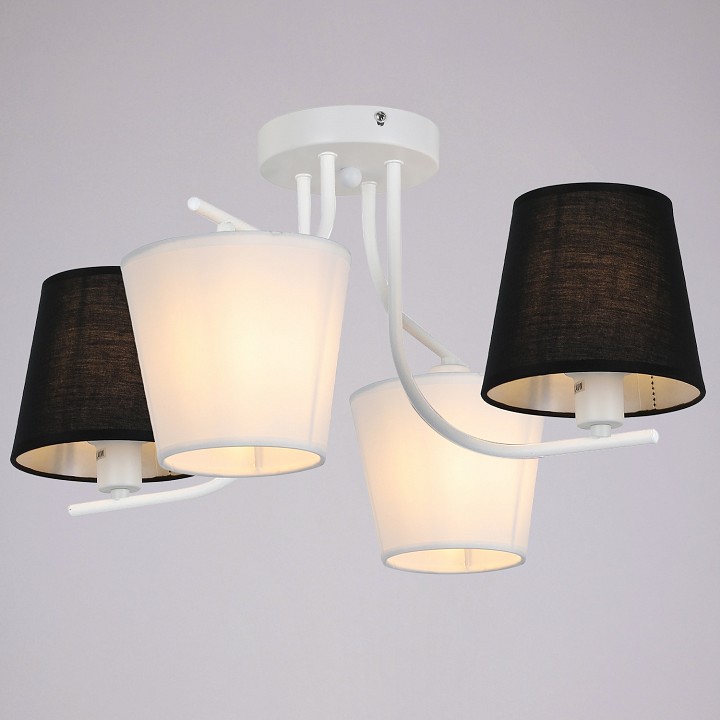 Потолочная люстра ILLUMICO Base IL8135-4COU-79 WH Base, фото 2