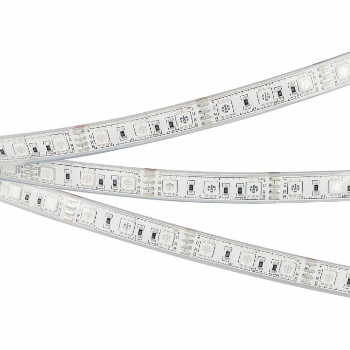 Лента светодиодная Arlight RGB 12V 10mm 7-15 W/m IP20-IP68 029599(3), фото 2
