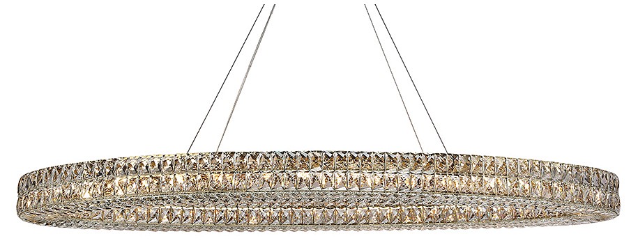 Подвесная люстра Newport 8550/160 C oval gold polished, фото 1
