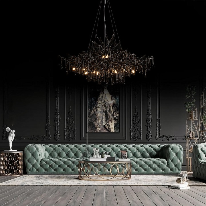 Подвесная люстра Loft it Bijout 10067/1500 BK, фото 8