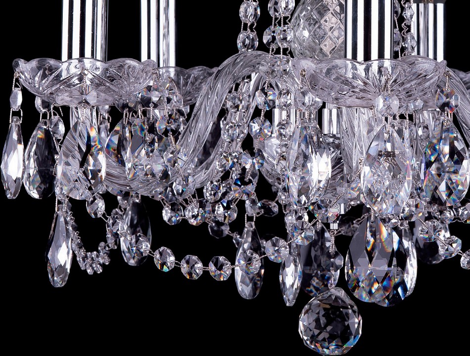Подвесная люстра Bohemia Ivele Crystal 1402 1402/5/141/Ni, фото 7