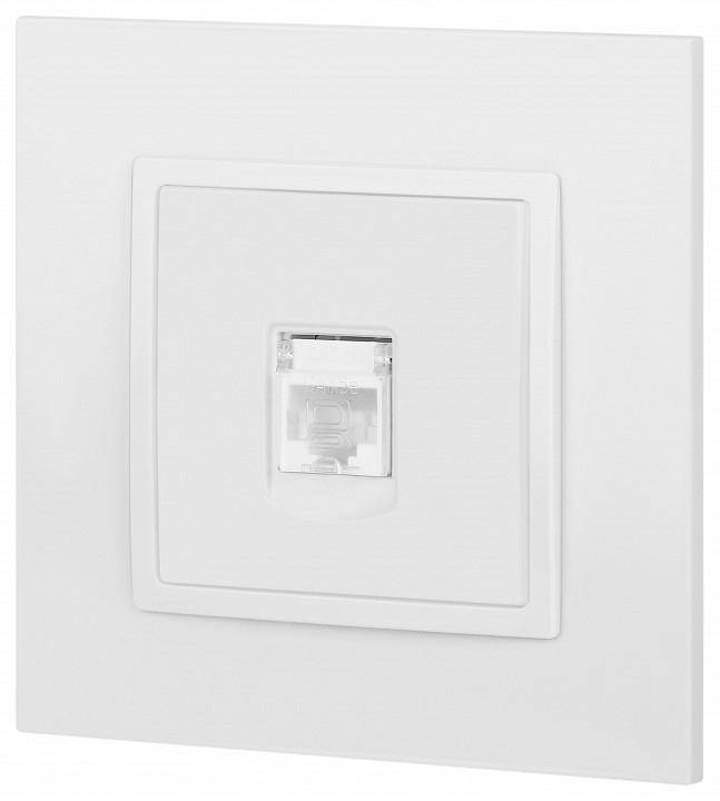 Розетка Ethernet RJ-45 без рамки Эра Эра Elegance 14-3107-01М, фото 5