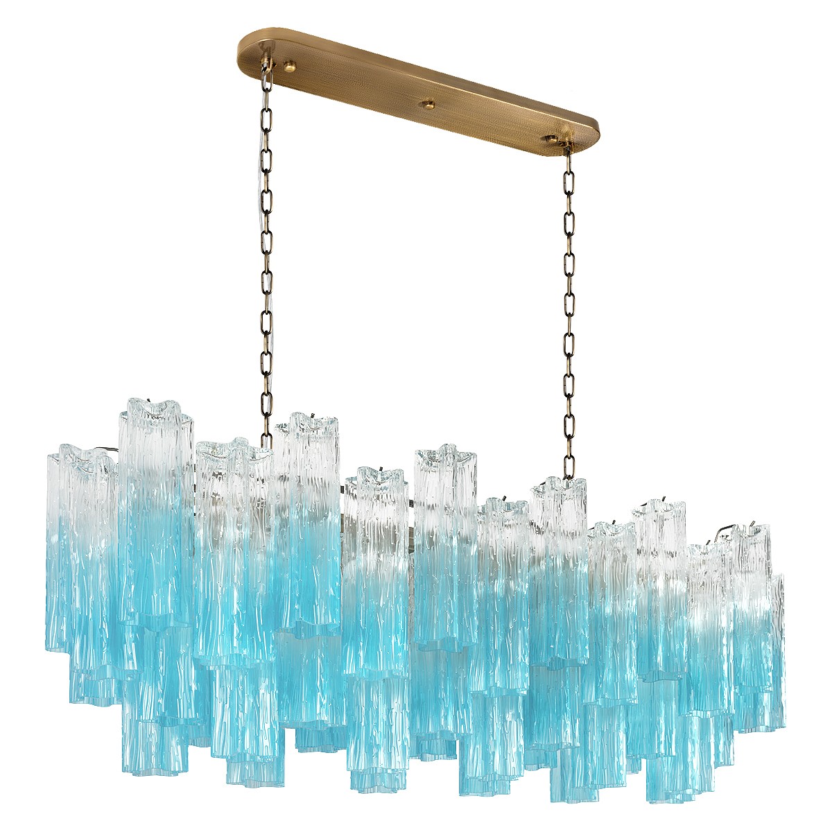 Подвесная люстра Loft it Murano 10580/1000R Clear blue, фото 3