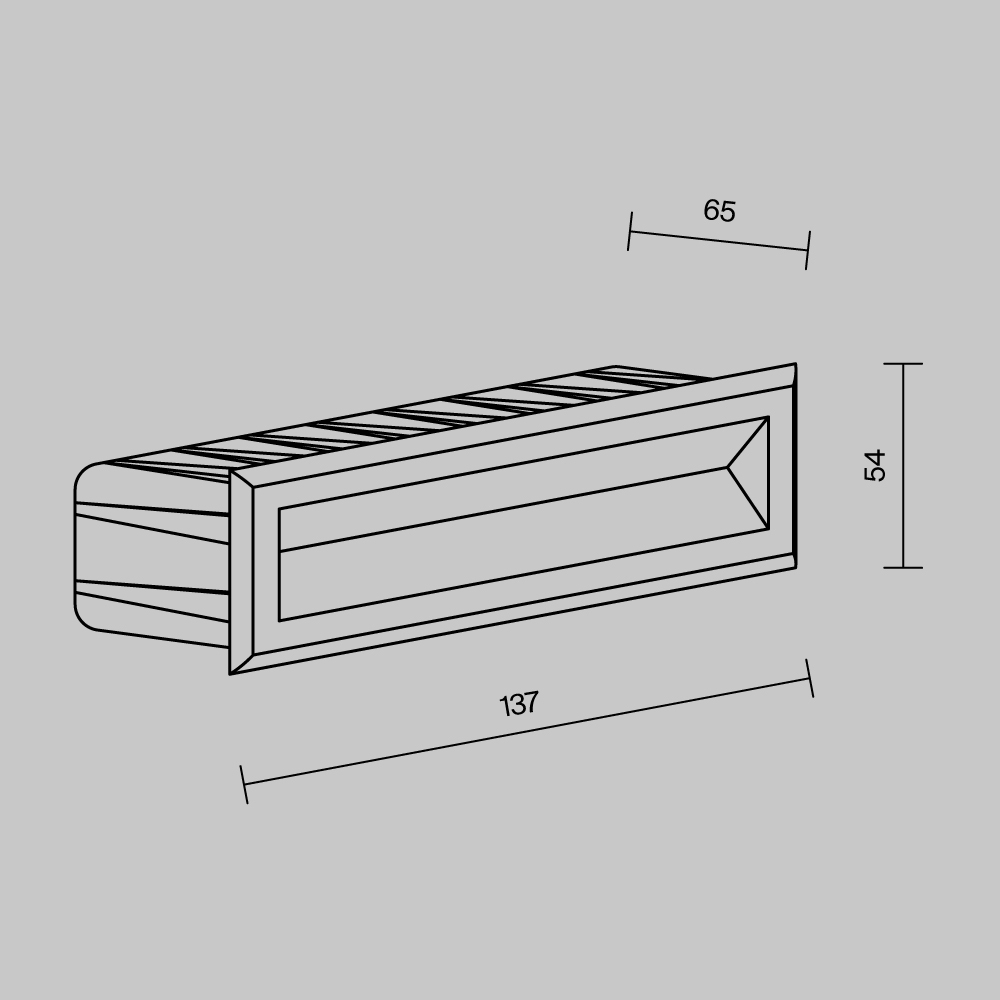 Подсветка для лестниц Outdoor O045SL-L5W3K, фото 3