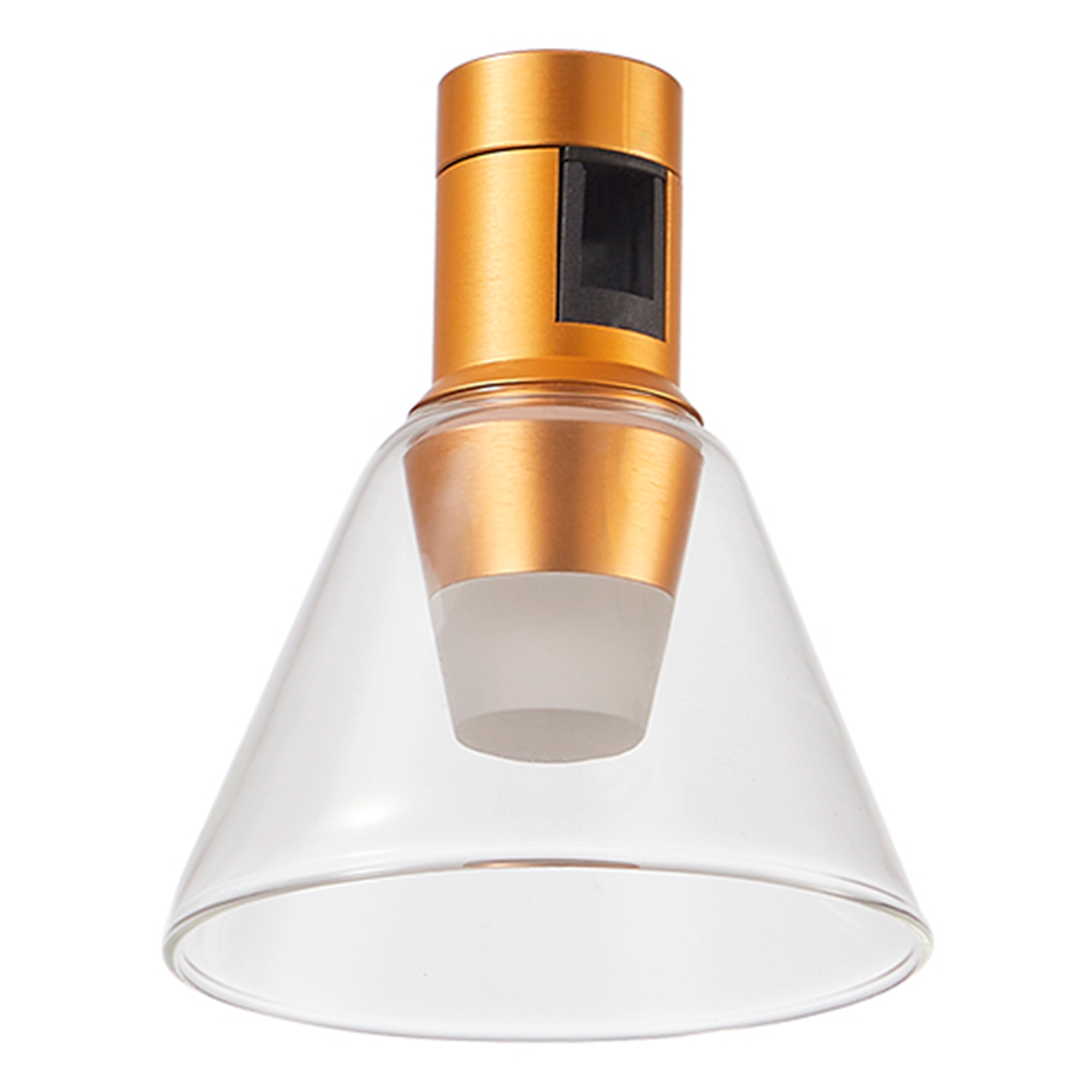 ST814.206.03 Магнитный трековый светильник FARM Золотистый LED 1*3W 3000K 89Lm Ra90 120 IP20 D90xH10 ФАРМ, фото 4