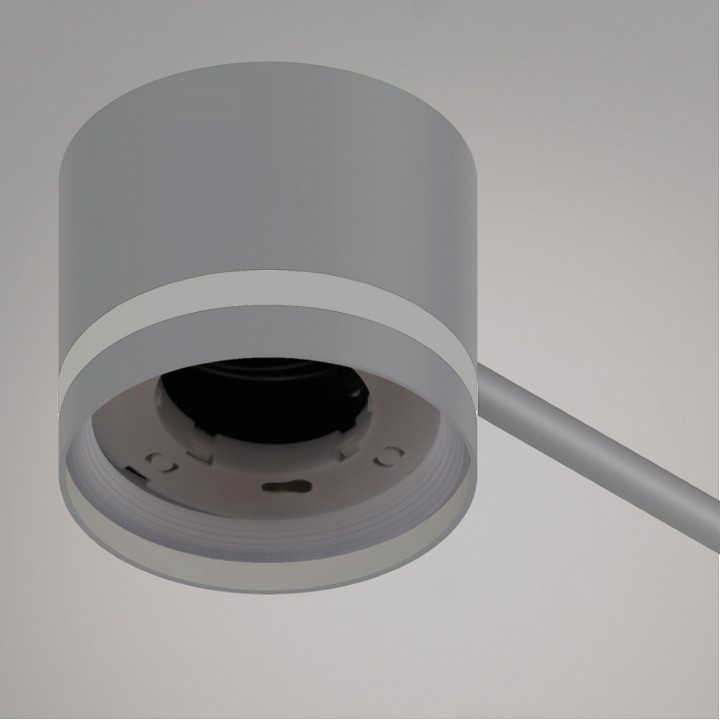 Потолочная люстра Reluce 26730 26730-0.3-06 GX53 GREY, фото 3