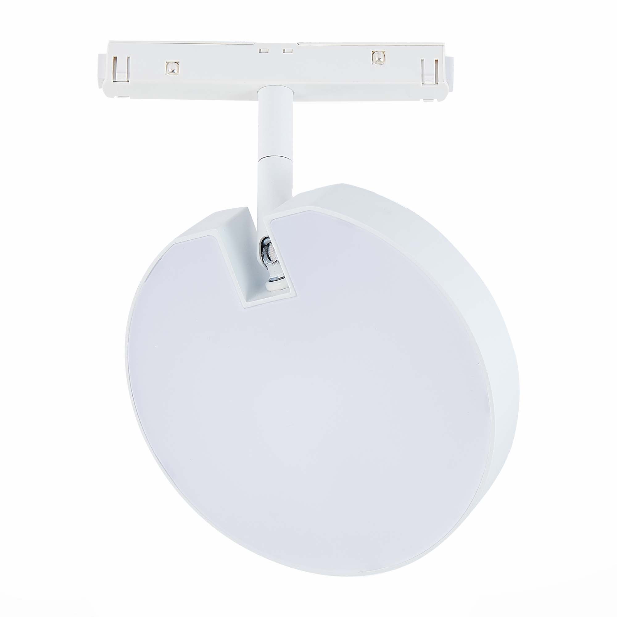 ST359.536.15 Магнитный трековый светильник белый LED 1*15W 3000K 760Lm Ra>80 120° IP20 L150xW28xH211 СКАЙЛАЙН 48V, фото 3