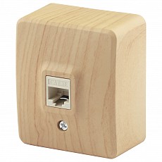 Розетка Ethernet RJ-45 Эра Эра Эксперт 11-3203-11, фото 1