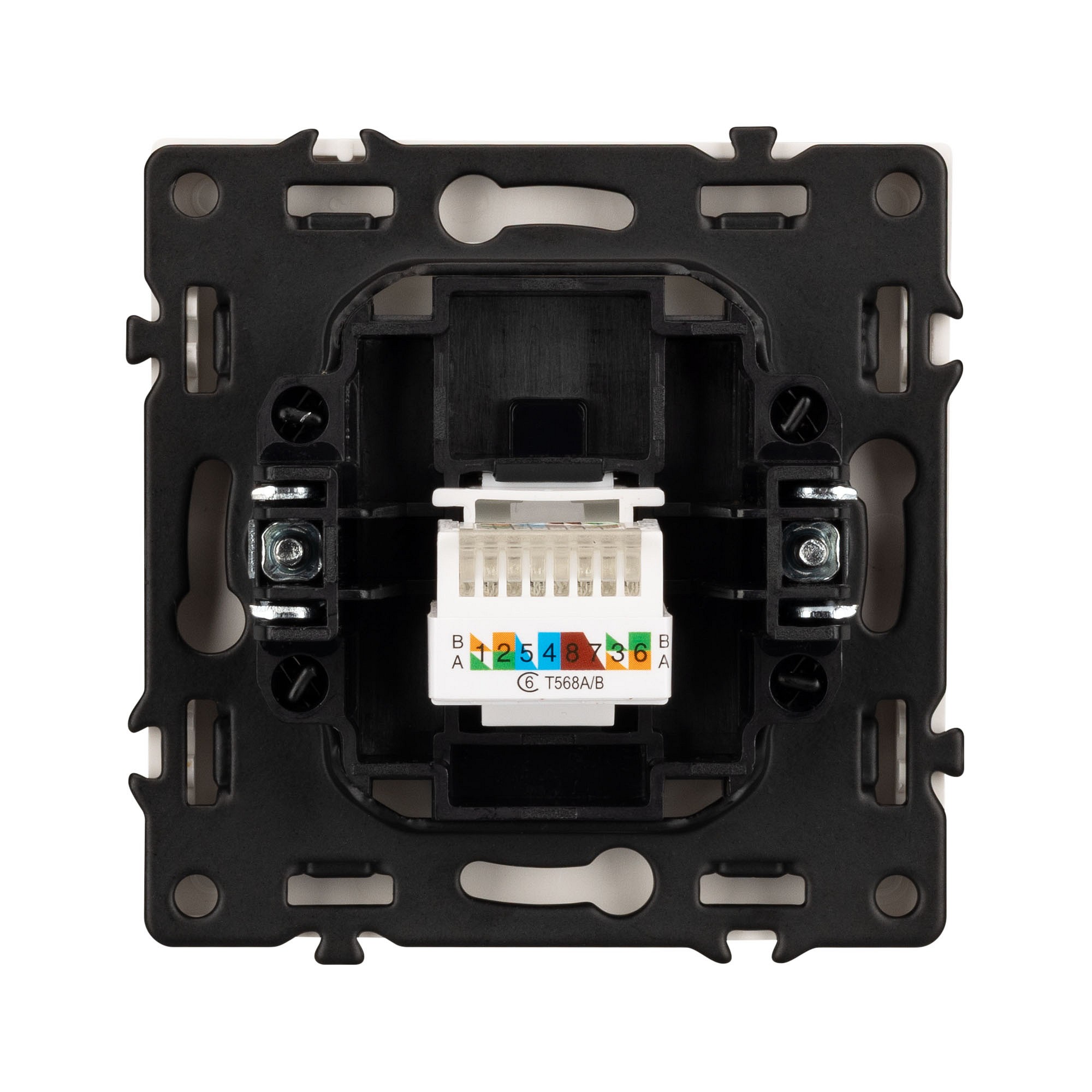 Розетка Ethernet RJ-45 и со шторками, без рамки Arlight SCT-NOBE 059439, фото 2