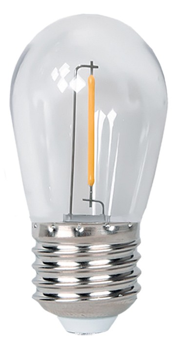 Лампа светодиодная Jazzway  E27 1Вт 2700K PLED ECO S14 1w E27 2700K CLEAR, фото 1