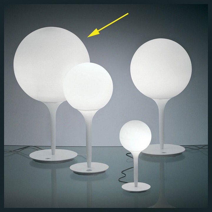 Настольная лампа декоративная Artemide  1048010A, фото 3