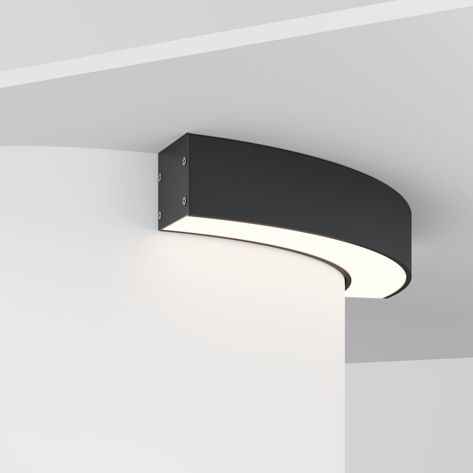 Профиль Led Strip ALM-3535R-B-D-90°-0.3M, фото 3