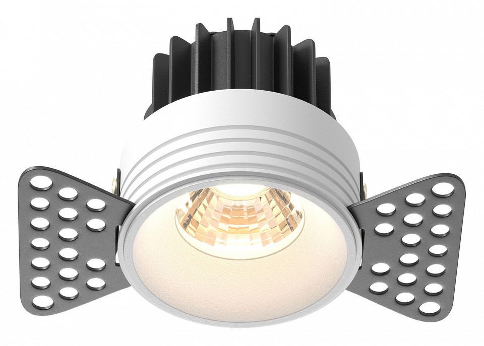 Встраиваемый светильник Maytoni Technical Round DL058-7W3K-TRS-W, фото 1