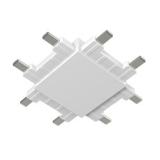 Соединитель X-образный для треков накладных SWG PRO SLIM CN-SLIM-WH-X