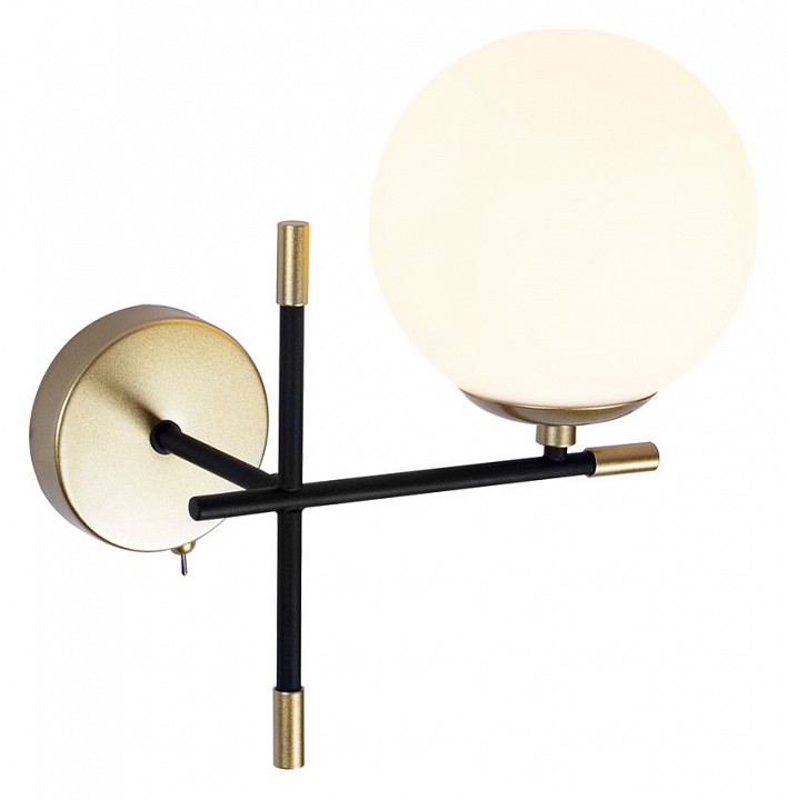 Бра Arte Lamp Arkab A2225AP-1BK, фото 2