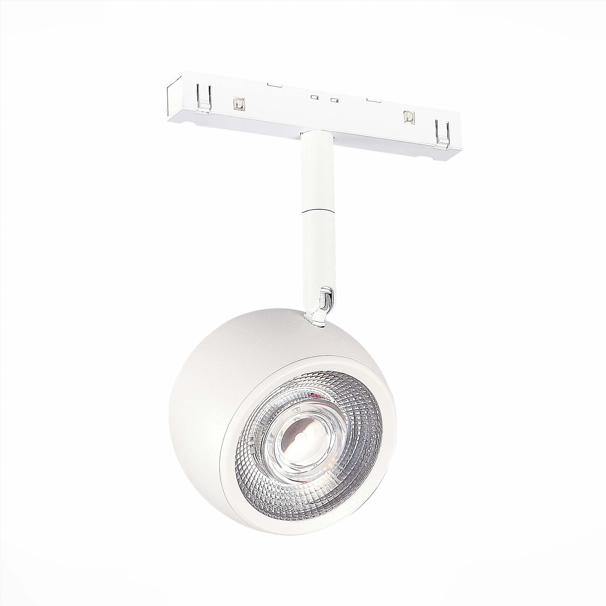 ST355.536.10 Магнитный трековый светильник Белый LED 1*10W 3000K 470Lm Ra>80 36° IP20 L120xW50xH176 СКАЙЛАЙН 48V, фото 5