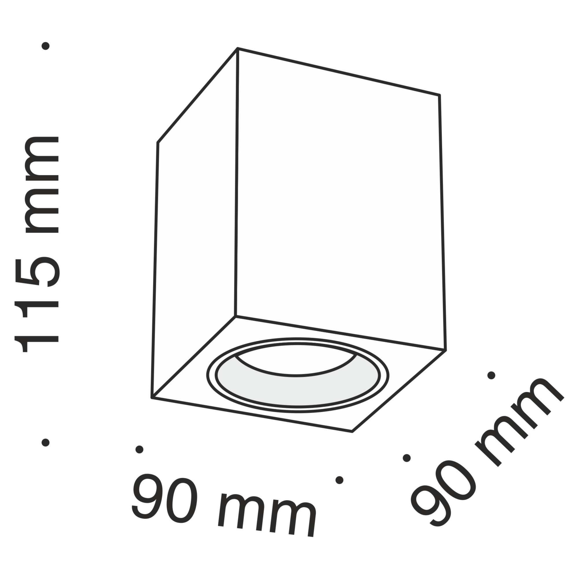 Потолочный светильник Technical C013CL-01B, фото 2