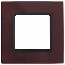 Рамка на 1 пост Эра Эра Elegance 14-5101-25, фото 1