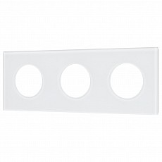 Рамка на 3 поста Arlight GLARE 043838