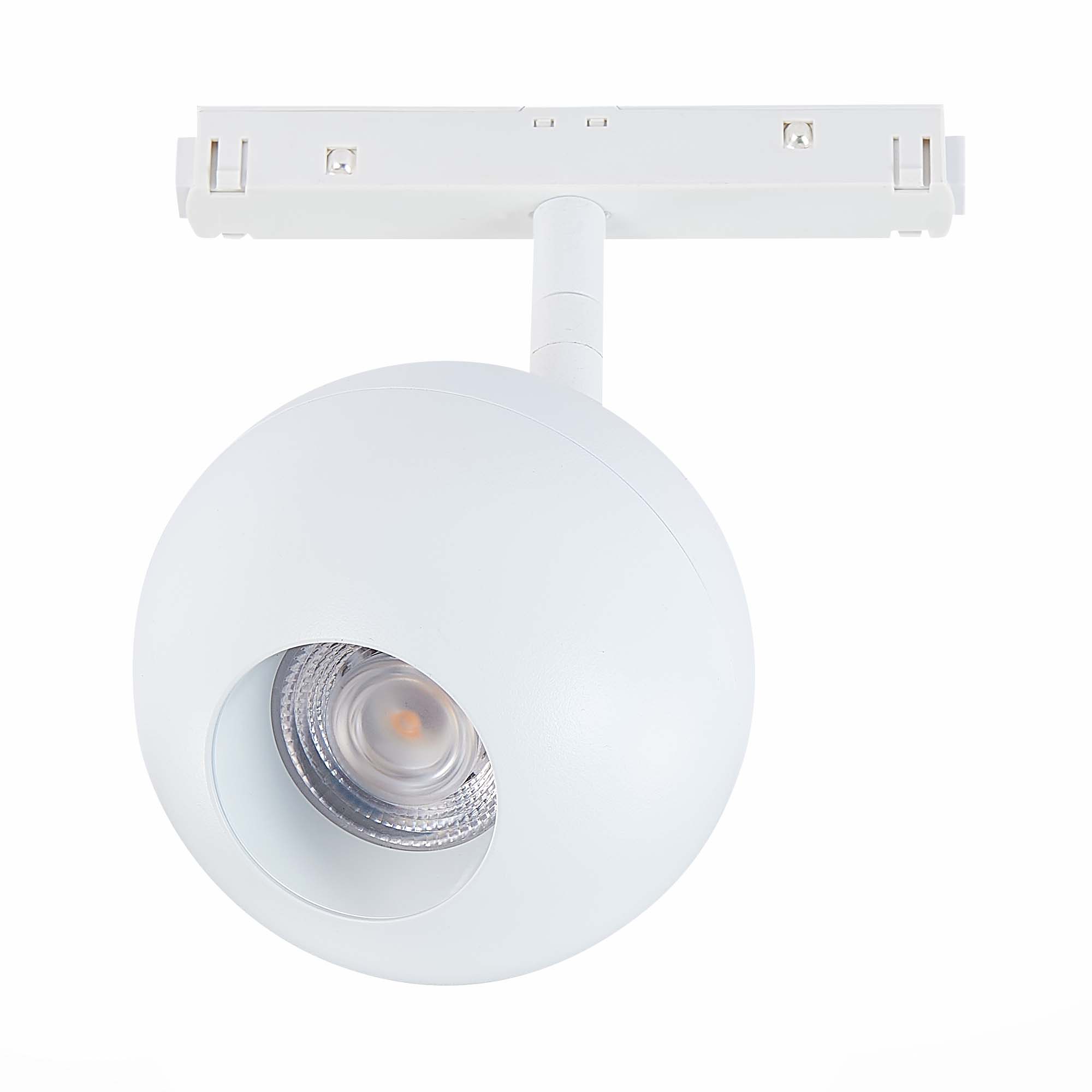 ST354.536.12 Магнитный трековый светильник Белый LED 1*12W 3000K 680Lm Ra>80 36° IP20 L120xW100xH195 СКАЙЛАЙН 48V, фото 3
