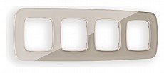 Рамка на 4 поста Ambrella Volt OMEGA OF350604