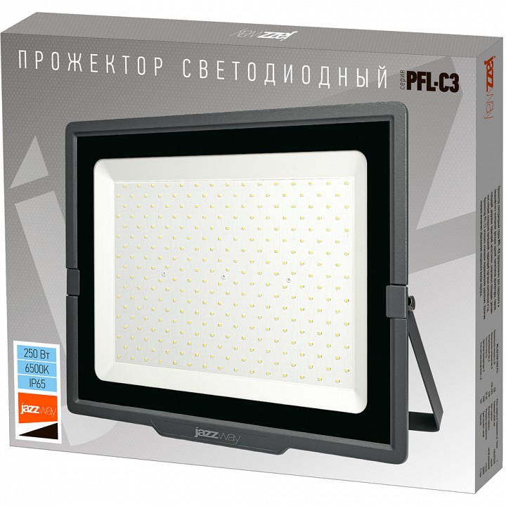 Настенно-потолочный прожектор Jazzway PFL- C3 250w 6500K IP65, фото 2