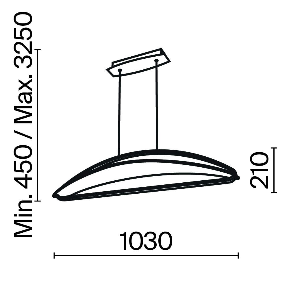 Подвесной светильник Maytoni MOD281PL-L34BS3K, фото 2