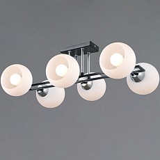 Потолочная люстра ILLUMICO TRENTO IL0791-6CSQ-25 BK CR TRENTO, фото 1