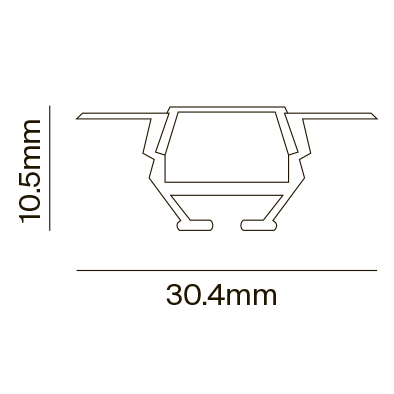 Профиль Led Strip ALM010S-2M, фото 5