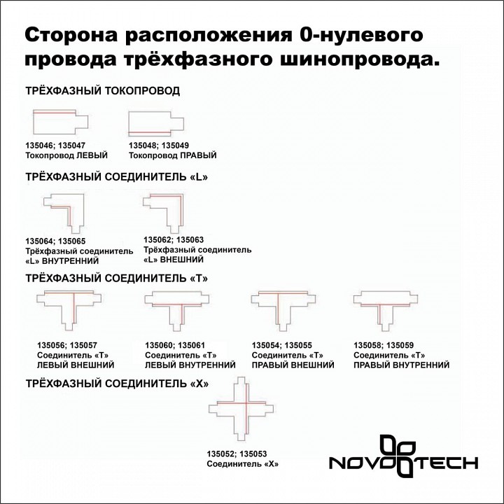 Трек накладной Novotech Port 135037, фото 4