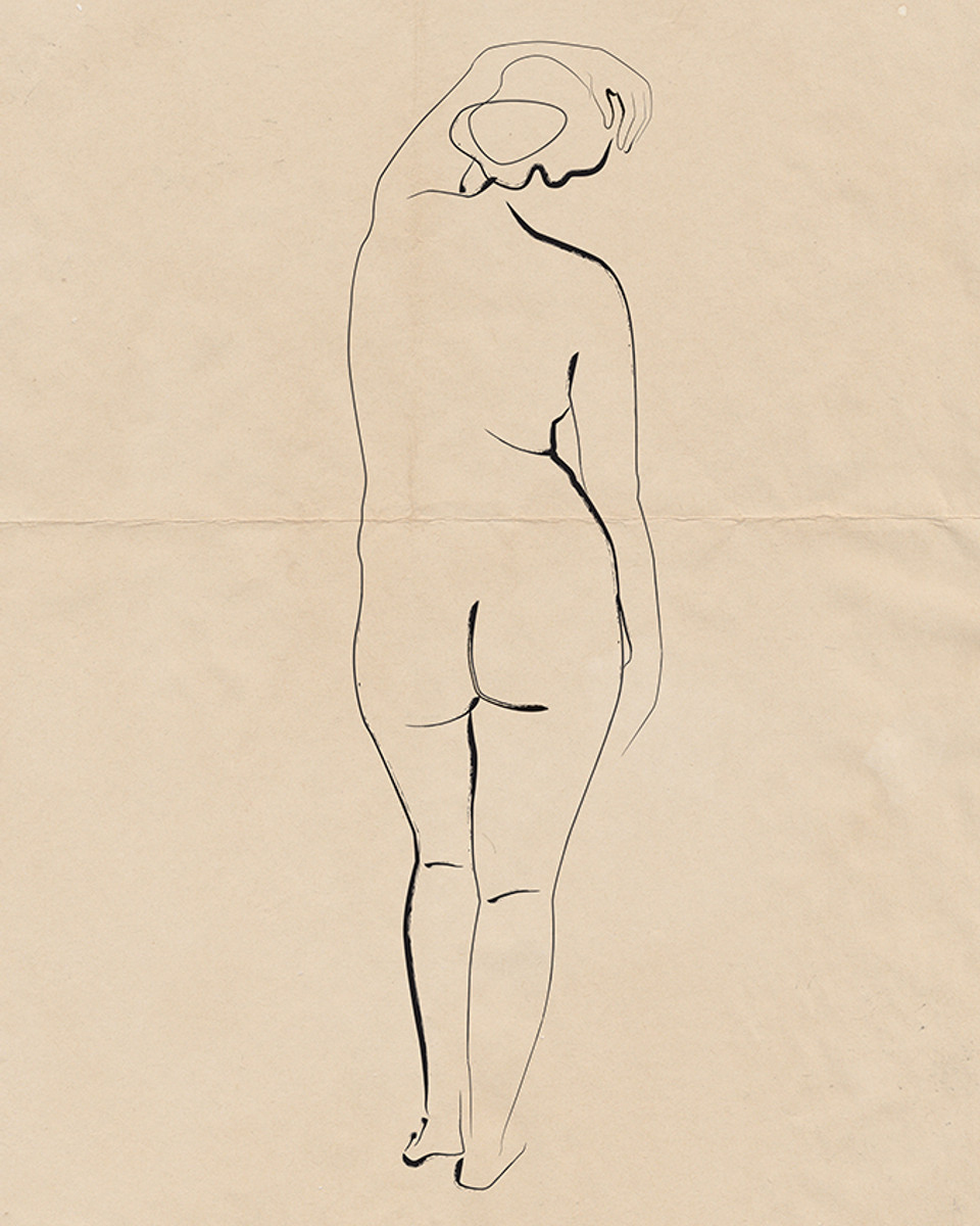 Интерьерный постер Nude, фото 3