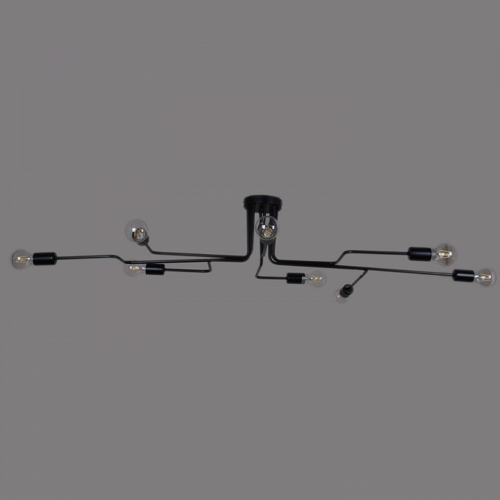 Потолочная люстра ILLUMICO  IL2000-8C-05 BK, фото 3