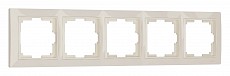 Рамка на 5 постов Werkel Snabb Basic (слоновая кость) W0052003