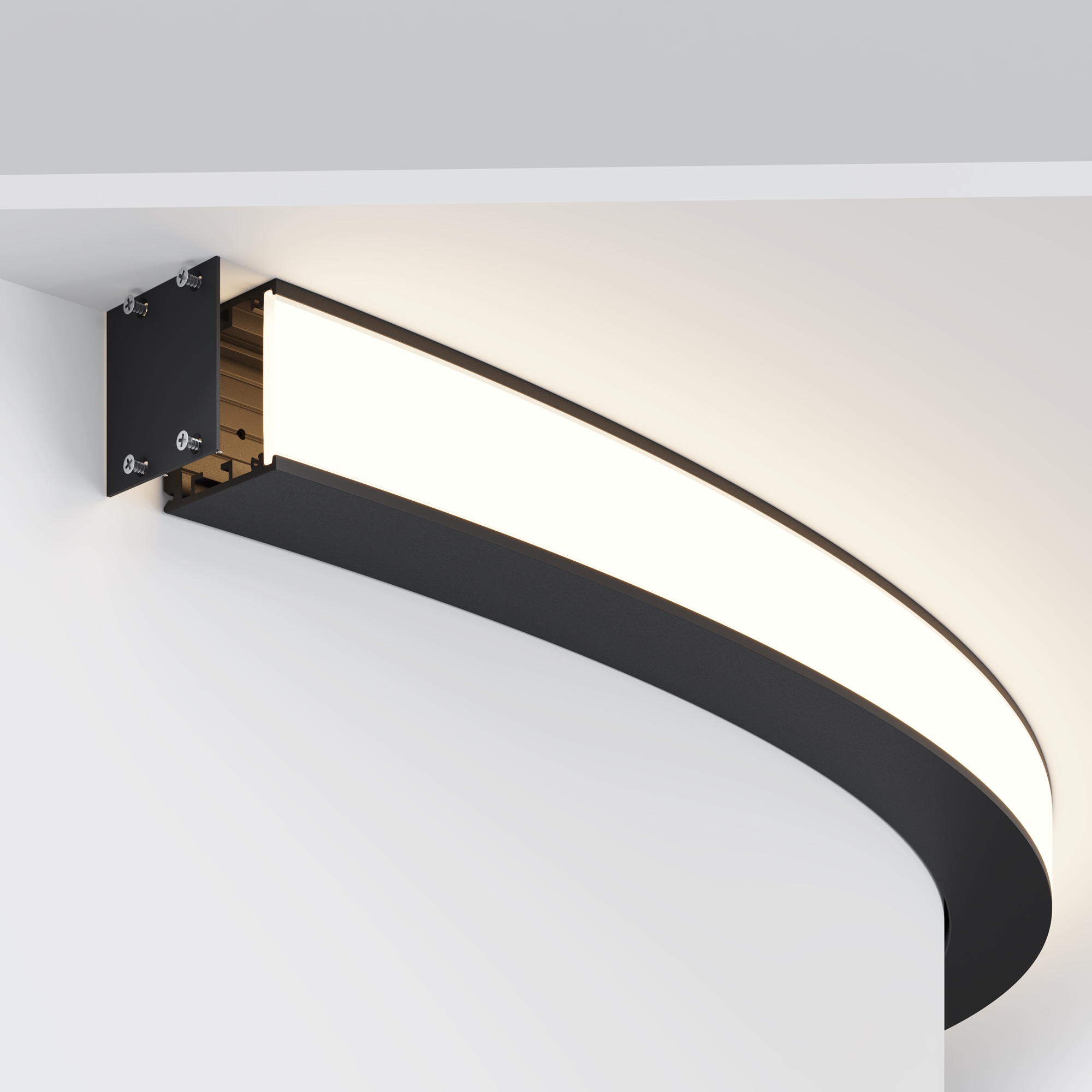 Профиль Led Strip ALM-3535R-B-EX-90°-1.5M, фото 5