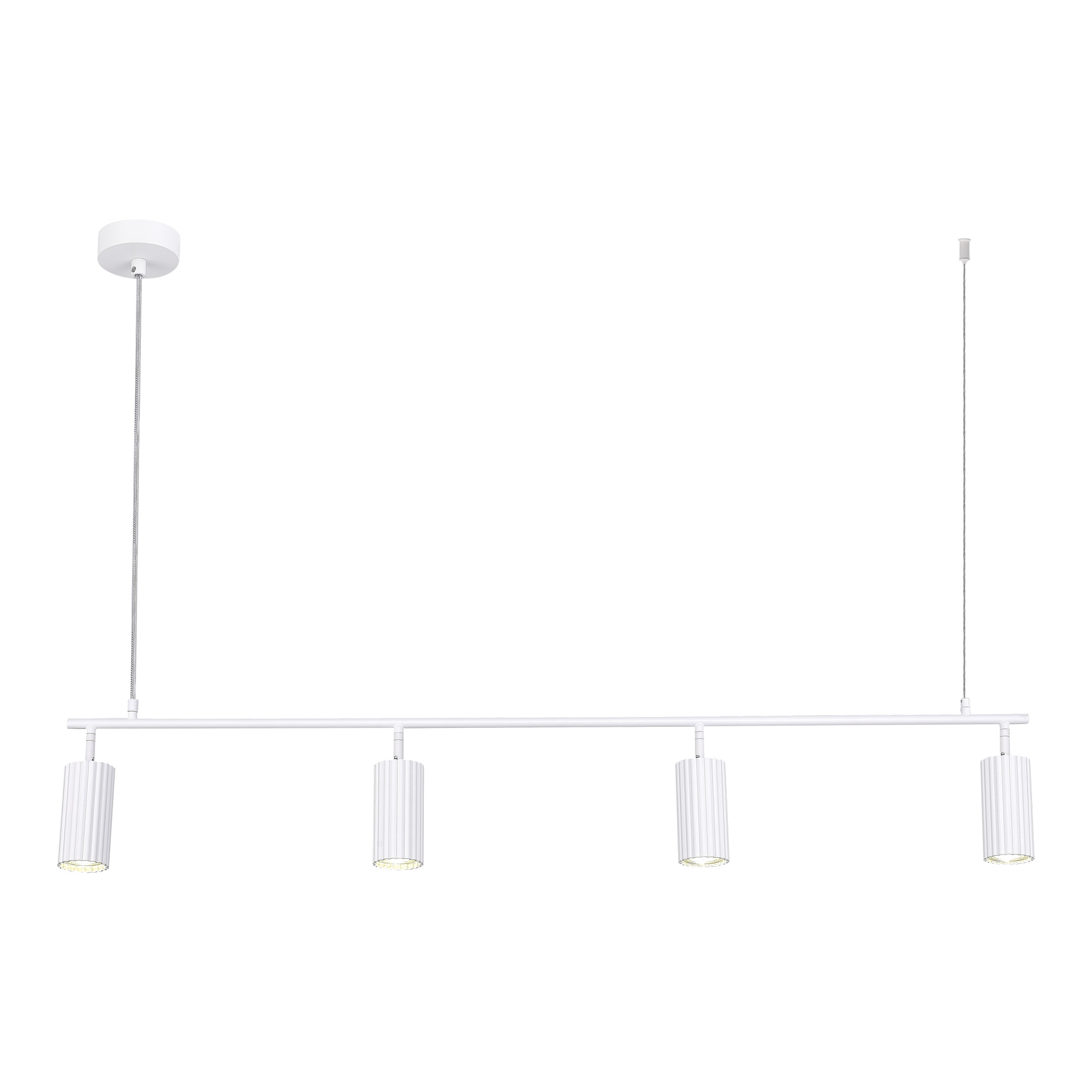 SL1213.503.04 Светильник подвесной ST-Luce Белый/Белый GU10 4*5W 4000K КЕНДО