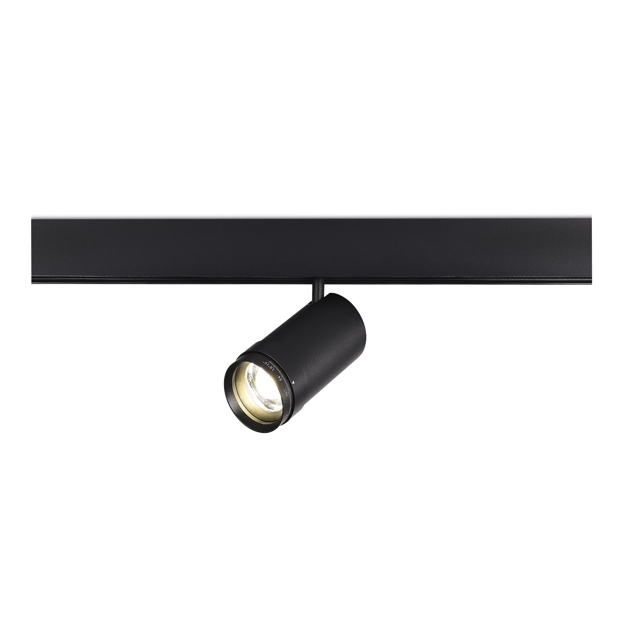 ST357.446.20 Магнитный трековый светильник ZOOM Черный LED 1*20W 4000K Lm Ra90 10-55° IP20 D60xH170 СКАЙЛАЙН 48V
