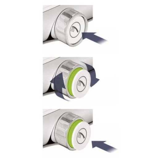 29148000 Grohtherm SmartControl Внешняя часть смесителя на 2 выхода, хром, фото 4