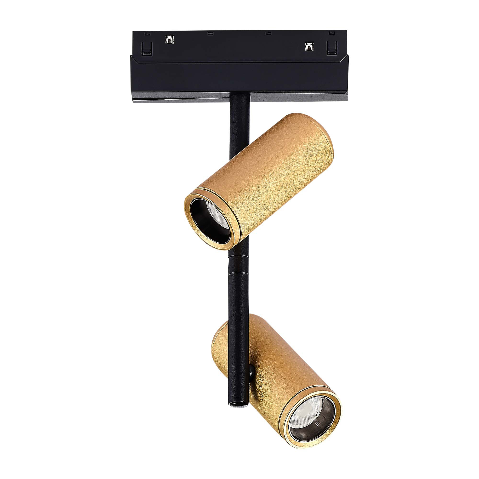 ST808.246.16 Магнитный трековый светильник Золотистый LED 1*16W 4000K 1 250Lm Ra>90 36° IP20 D45xH24 СКАЙЛАЙН 48V, фото 3